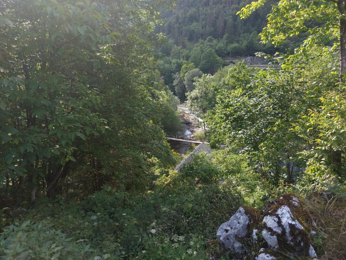 Apartmaji Katrc Soča Exterior foto